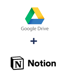Интеграция Google Drive и Notion