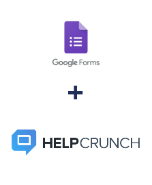 Интеграция Google Forms и HelpCrunch