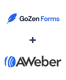 Интеграция GoZen Forms и AWeber