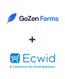 Интеграция GoZen Forms и Ecwid