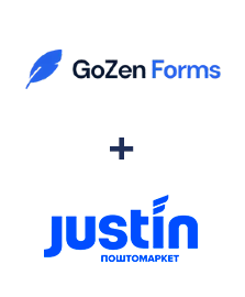 Интеграция GoZen Forms и Justin