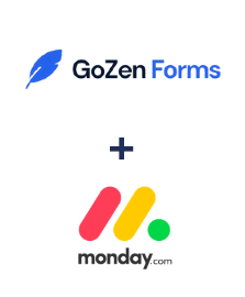 Интеграция GoZen Forms и Monday.com