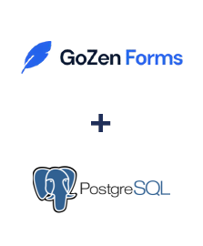Интеграция GoZen Forms и PostgreSQL