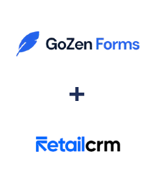 Интеграция GoZen Forms и Retail CRM