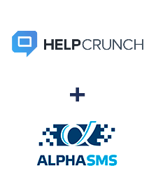 Интеграция HelpCrunch и AlphaSMS