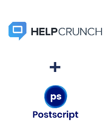 Интеграция HelpCrunch и Postscript