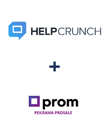 Интеграция HelpCrunch и Prom