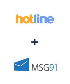 Интеграция Hotline и MSG91