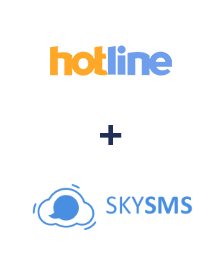 Интеграция Hotline и SkySMS