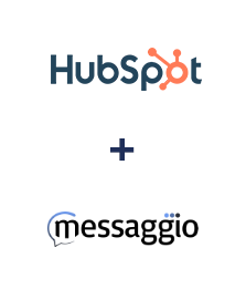 Интеграция HubSpot и Messaggio