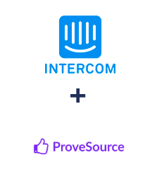 Интеграция Intercom и ProveSource