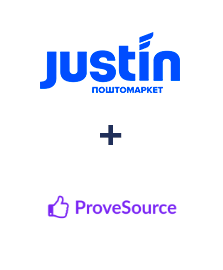 Интеграция Justin и ProveSource