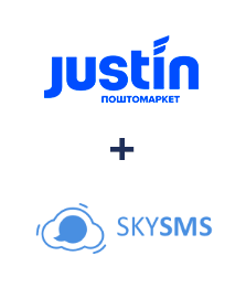 Интеграция Justin и SkySMS