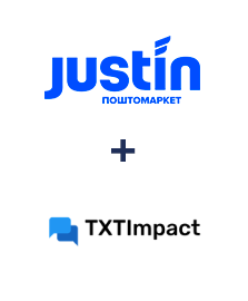 Интеграция Justin и TXTImpact