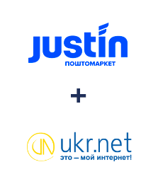 Интеграция Justin и UKR.NET