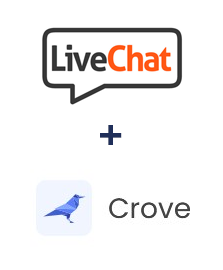 Интеграция LiveChat и Crove