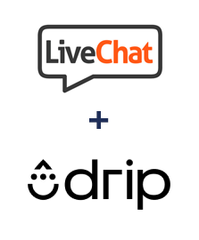 Интеграция LiveChat и Drip