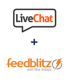 Интеграция LiveChat и FeedBlitz