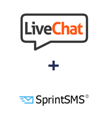 Интеграция LiveChat и SprintSMS