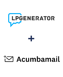 Интеграция LPgenerator и Acumbamail