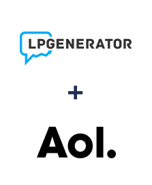 Интеграция LPgenerator и AOL