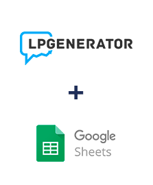 Интеграция LPgenerator и Google Sheets
