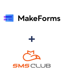 Интеграция MakeForms и SMS Club