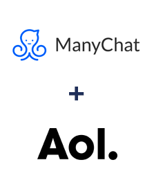 Интеграция ManyChat и AOL