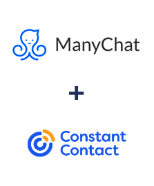 Интеграция ManyChat и Constant Contact