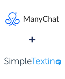 Интеграция ManyChat и SimpleTexting