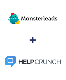 Интеграция Monster Leads и HelpCrunch