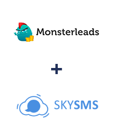 Интеграция Monster Leads и SkySMS