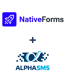 Интеграция NativeForms и AlphaSMS