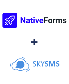 Интеграция NativeForms и SkySMS