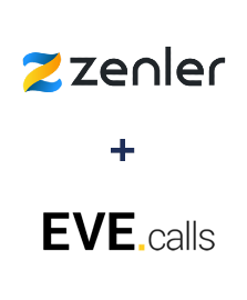 Интеграция New Zenler и Evecalls