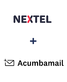Интеграция Nextel и Acumbamail