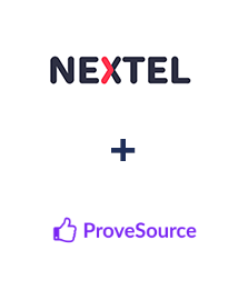 Интеграция Nextel и ProveSource
