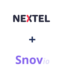 Интеграция Nextel и Snovio