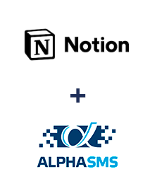 Интеграция Notion и AlphaSMS