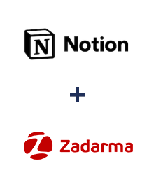 Интеграция Notion и Zadarma