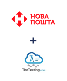 Интеграция Новая Почта и TheTexting