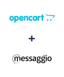 Интеграция Opencart и Messaggio