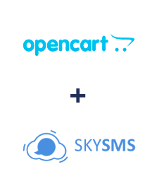 Интеграция Opencart и SkySMS