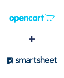 Интеграция Opencart и Smartsheet