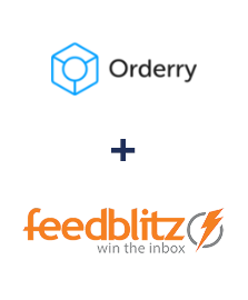 Интеграция Orderry и FeedBlitz