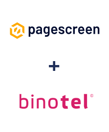 Интеграция Pagescreen и Binotel