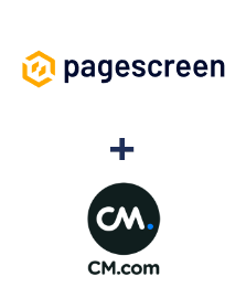 Интеграция Pagescreen и CM.com