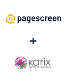 Интеграция Pagescreen и Karix