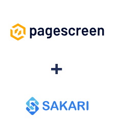 Интеграция Pagescreen и Sakari