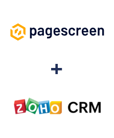 Интеграция Pagescreen и ZOHO CRM